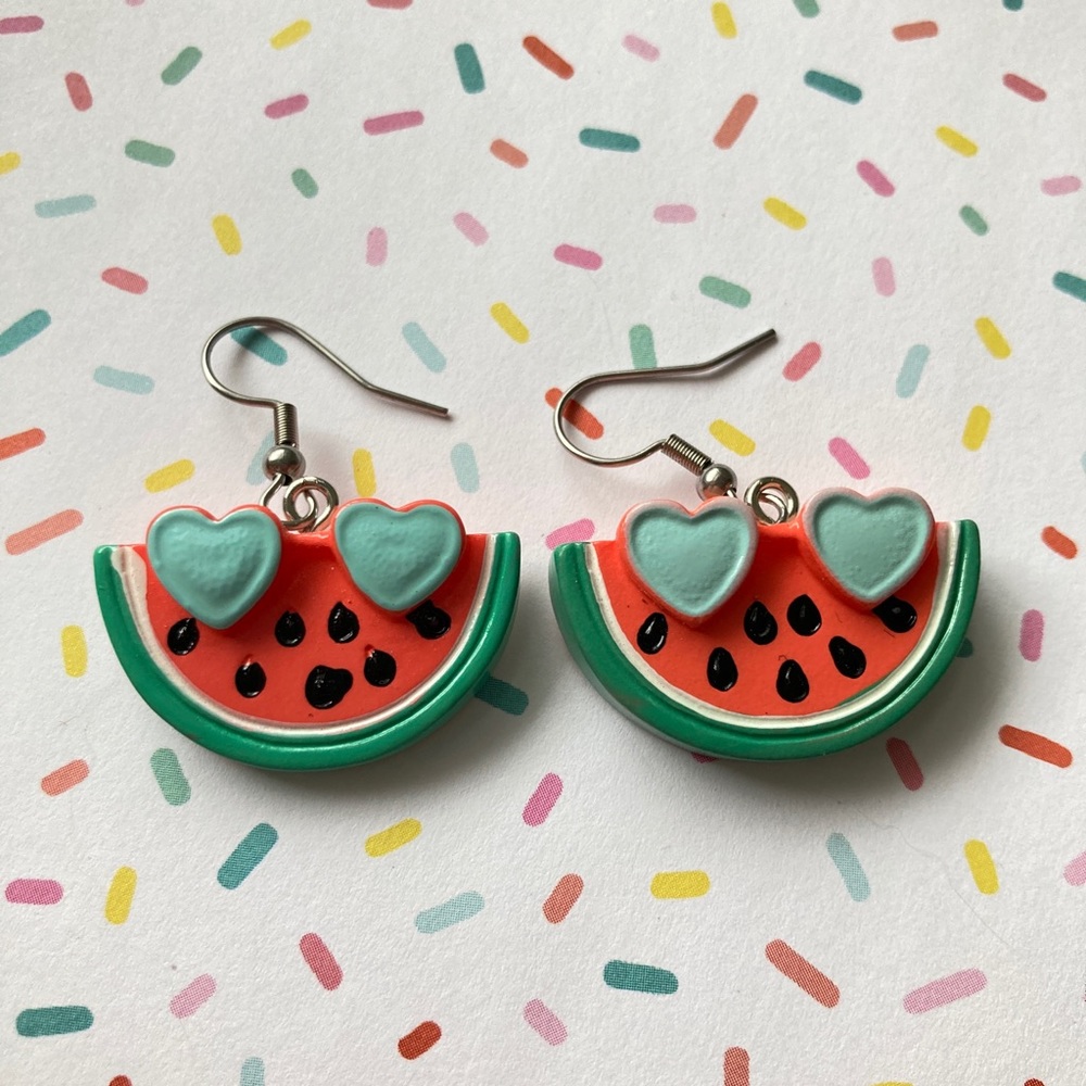 Watermelon Earrings